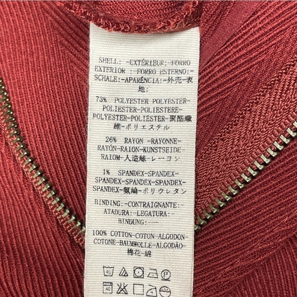 Free People Herringbone Flare Leg Pants Size 4 - Picture 10 of 10